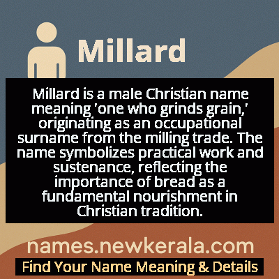 Millard Name Meaning and Origin