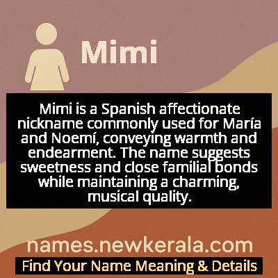 Mimi Name Meaning and Origin