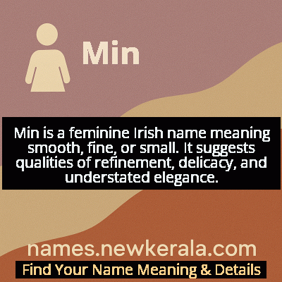 Min Name Meaning and Origin