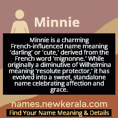 Minnie Name Meaning and Origin