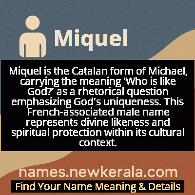 Miquel Name Meaning and Origin