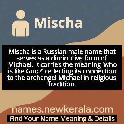 Mischa Name Meaning and Origin