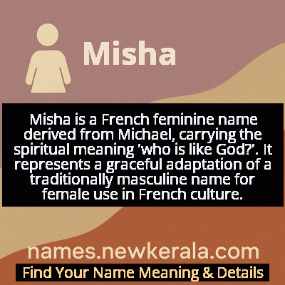 Misha Name Meaning and Origin
