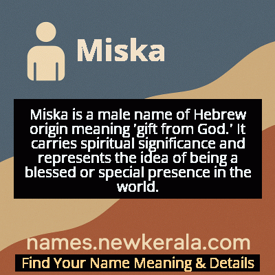 Miska Name Meaning and Origin