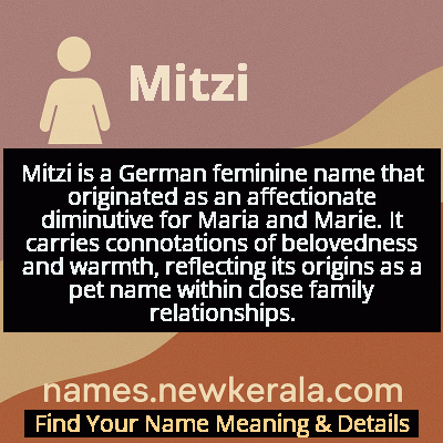 Mitzi Name Meaning and Origin