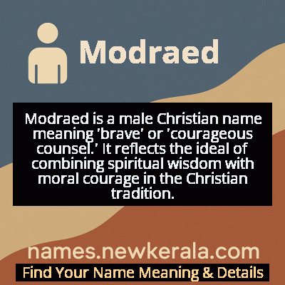 Modraed Name Meaning and Origin