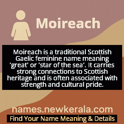 Moireach Name Meaning and Origin