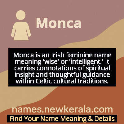 Monca Name Meaning and Origin