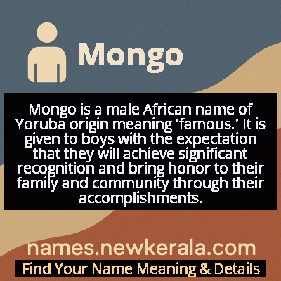 Mongo Name Meaning and Origin