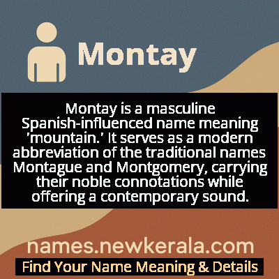 Montay Name Meaning and Origin