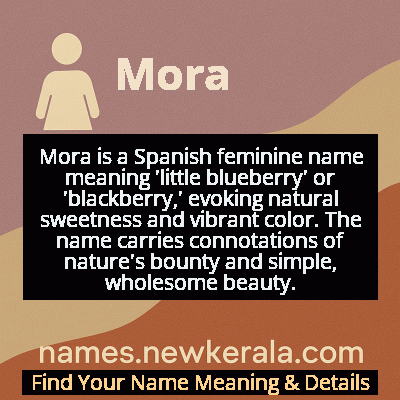Mora Name Meaning and Origin