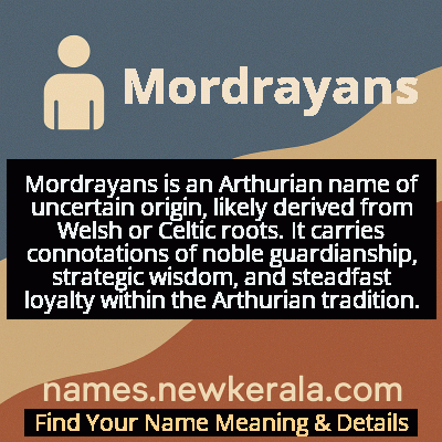 Mordrayans Name Meaning and Origin