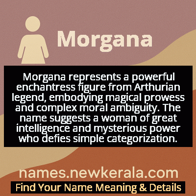 Morgana Name Meaning and Origin