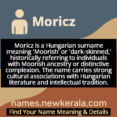 Moricz Name Meaning and Origin