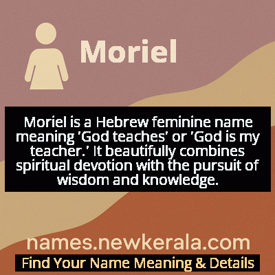 Moriel Name Meaning and Origin