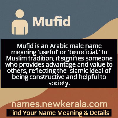 Mufid Name Meaning and Origin