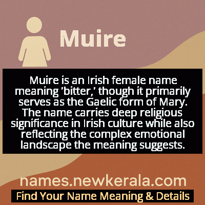 Muire Name Meaning and Origin