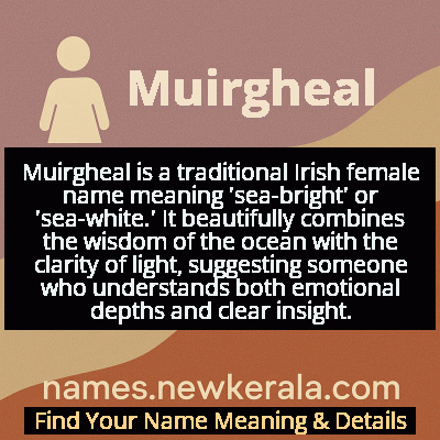 Muirgheal Name Meaning and Origin