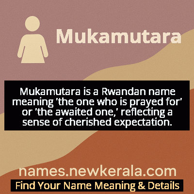 Mukamutara Name Meaning and Origin