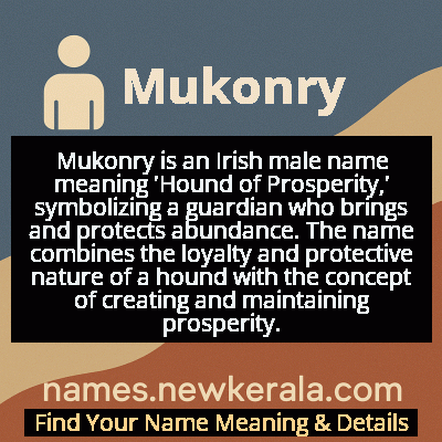 Mukonry Name Meaning and Origin