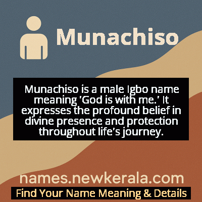 Munachiso Name Meaning and Origin