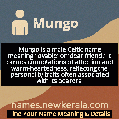 Mungo Name Meaning and Origin