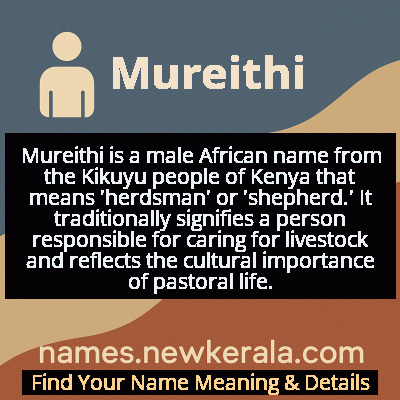 Mureithi Name Meaning and Origin
