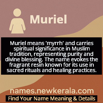 Muriel Name Meaning and Origin
