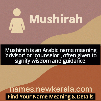Mushirah Name Meaning and Origin