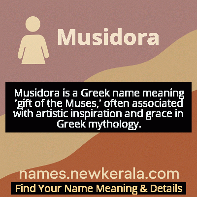 Musidora Name Meaning and Origin