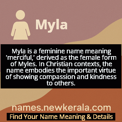 Myla Name Meaning and Origin