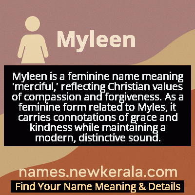 Myleen Name Meaning and Origin