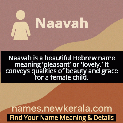 Naavah Name Meaning and Origin