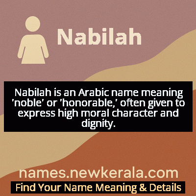 Nabilah Name Meaning and Origin