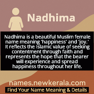Nadhima Name Meaning and Origin