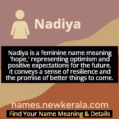 Nadiya Name Meaning and Origin