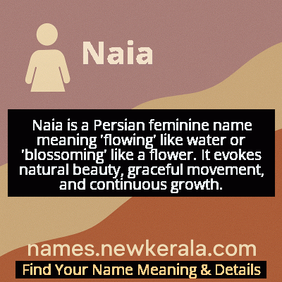 Naia Name Meaning and Origin