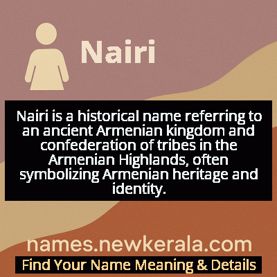 Nairi Name Meaning and Origin