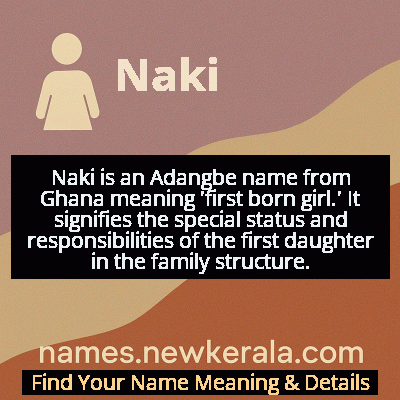 Naki Name Meaning and Origin