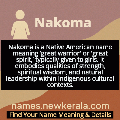 Nakoma Name Meaning and Origin