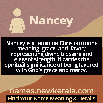 Nancey Name Meaning and Origin