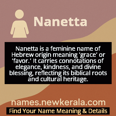 Nanetta Name Meaning and Origin