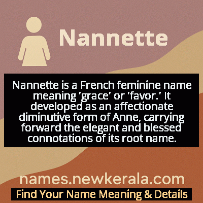 Nannette Name Meaning and Origin