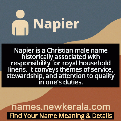 Napier Name Meaning and Origin