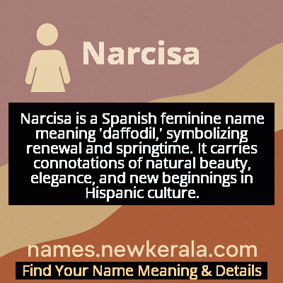Narcisa Name Meaning and Origin