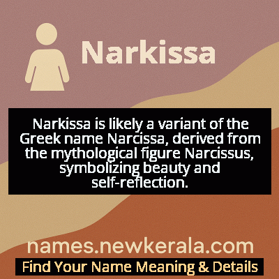 Narkissa Name Meaning and Origin