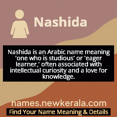Nashida Name Meaning and Origin