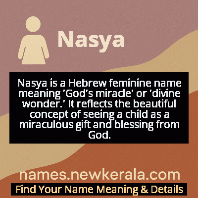 Nasya Name Meaning and Origin