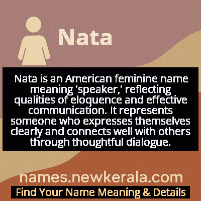 Nata Name Meaning and Origin