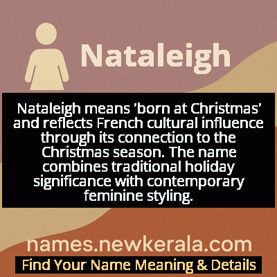 Nataleigh Name Meaning and Origin